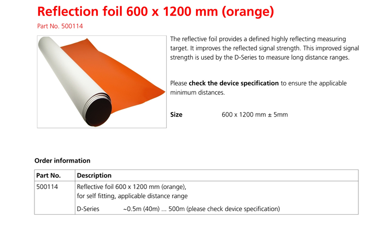 500114 反光膜 600 x 1200 mm(图1)